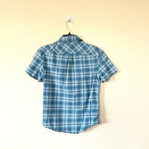 Original Penguin Plaid Short Sleeve Button Down - Picture 7 of 7